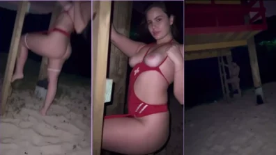 Malu Silva em vídeo sexy na praia