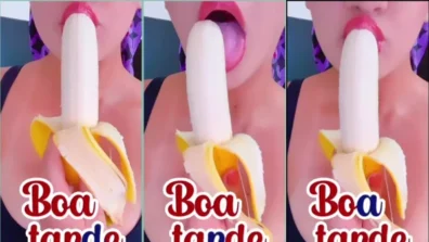 Video privacy Camila comendo banana de forma sexy