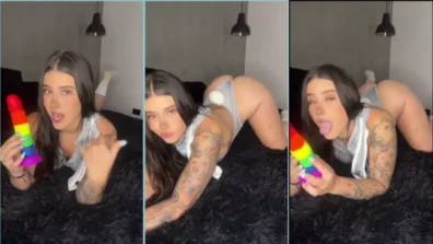 Yosoymarianae dando uma mamada na pica de borracha