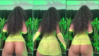 A bunda da Dayana Ortega sem calcinha vai te deixar maluco