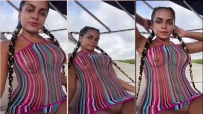 Dubraska estava de vestido sem calcinha