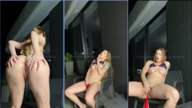 Laura Sahar tirou a calcinha e mostrou a bucetona