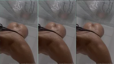Onlyfans gostosa Lessa Silva se filmando tomando banho