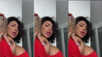 Video da Jennifer Sánchez exibindo as tetas