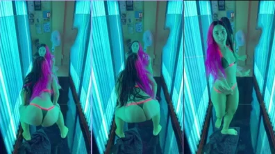 Belle Belinha video gostosa mostrando seu corpo magrinho