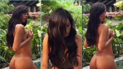 Jennifer Espinosa video peituda no ensaio pelada