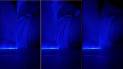 Laura White de rabo delicioso e shortinho colado