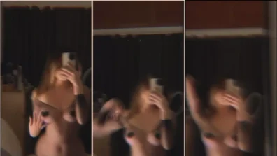 Assista a esse video da msbreewc pelada na frente do espelho