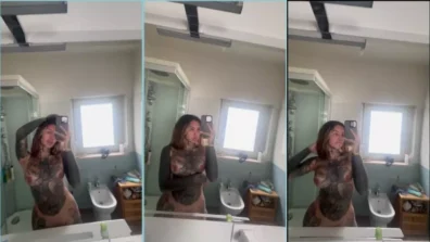 Gostosa tatuada Camila Serna pelada