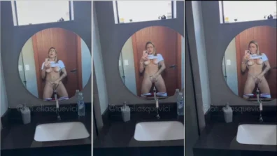 Tati Eliasquevici video fogosa loira das belas tetas se masturbando