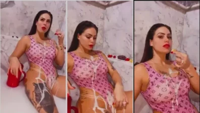 Anny Alves bucetuda do brasil se lambuzando de leite