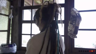 DreadHot brincando com a pica do namorado