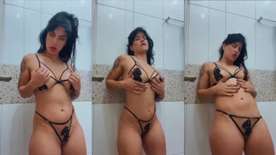 Bruna Felício mma tirando a calcinha