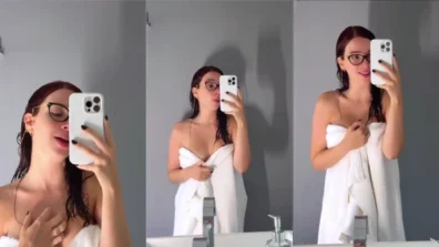 Com tesão a Professora Cibelly grava video se exibindo na frente do espelho