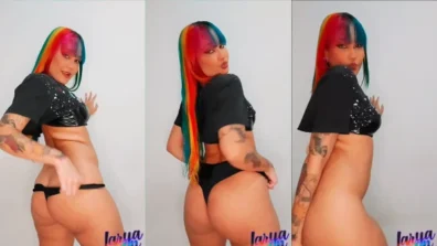 Putona Larya Von se exibindo toda