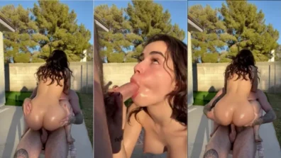 A Jameliz foi fodida pelo jardineiro bonitão