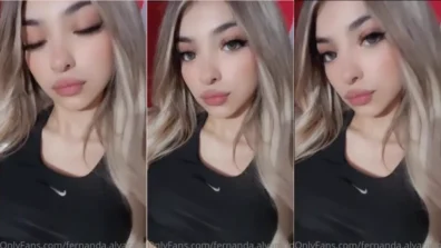 Fernanda Alvarado provocando toda gata