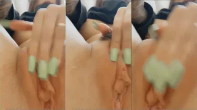 Hailey Queen mostrando de pertinho a bucetinha linda