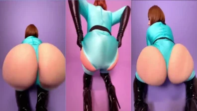 Video amador da bishoujomom tirando a roupa