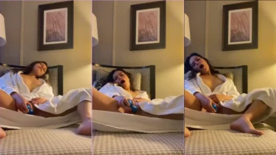 Amadora Gia Kush usando o vibrador na buceta