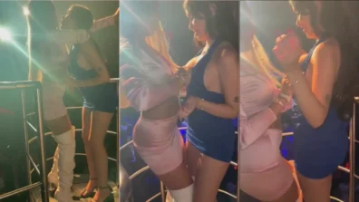 Gostosona Beatriz Salvatore se pegando com a amiga na balada