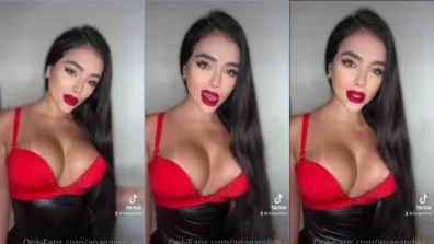 Anagandicaa toda gostosa em um video tirado do tiktok