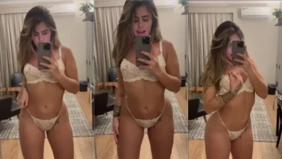 Ani rocha colocou a mão dentro da calcinha e esfregou a xota