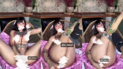 Delícia da Lai Dawud se masturbando