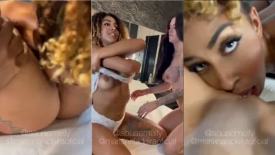 Emilly Baianinha fudeu com a amiga boa de cama