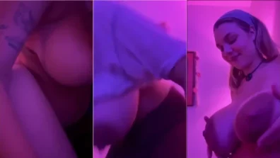 Gabbie Carter fazendo o namorado gozar