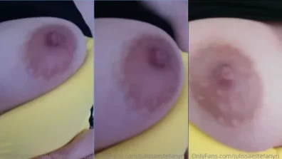 Julissa Estefany mostrou as tetas