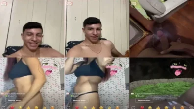 Mari Meowriana mostrando a buceta em live em troca do cara mostrar o pau para ela