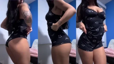 Perfeitinha gostosa exibindo a bunda grande