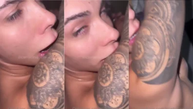 Sophia Carracini toda fogosa curvada levando caceta dura