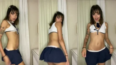 Vazou video da magrinha safada se exibindo depois da escola