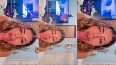 Veja a Chiqui Bunny pagando boquete