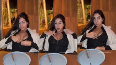 Video amador da Renatinha Mello mostrou os seios no restaurante