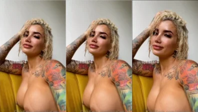 Agata Ruiz peituda do onlyfans toda tatuada bem sexy
