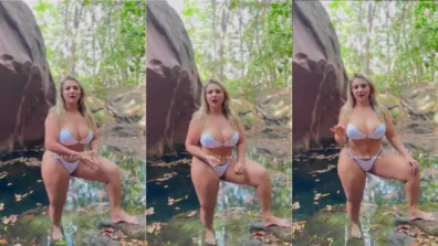 Audilene Barbosa xxx da brasileira na cachoeira