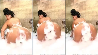 Confira a angieacoss tomando banha pelada