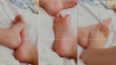 Endi Lolita exibindo os pés lindos