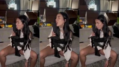 Fernanda Campos privacy da morena bem gata com arma