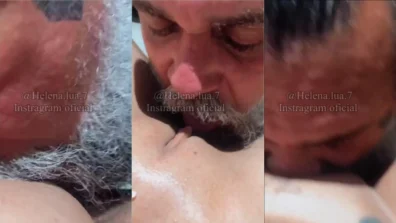Helena Lua Tentação porno vadia sendo chupada por barbudo