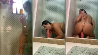 Juju Furacão xxx brasileira de marquinha no banho