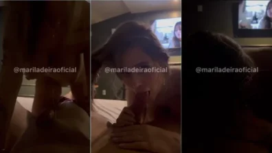 Mari Ladeira chupando aquela caceta para foder com gosto