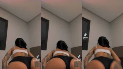 Mc Mirella adora gravar vídeos exibindo a bunda