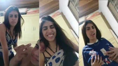 Morena Safada provocando em live