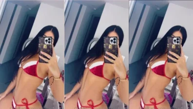 Perfeitinha Ana Gandica usando biquíni