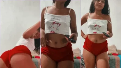 Vazou a live da gata provocando toda safada