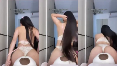 Video amador da Juliana Bonde usando uma lingerie sexy
